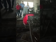 एल्बो हॉट फॉर्मिंग मशीन इंडक्शन हीटिंग मशीन हाइड्रोलिक