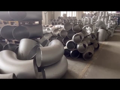 ASME 316L स्टेनलेस स्टील पिरोया पाइप फिटिंग वेल्डेड कोहनी अनुकूलित आकार