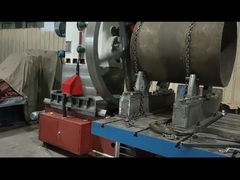 प्लेट फॉर्म के साथ सरल डिजाइन पोर्टेबल पाइप बेवलिंग मशीन