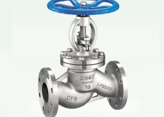 API DN15-DN400 Manual Globe Valve Cast Steel Flanged Straight